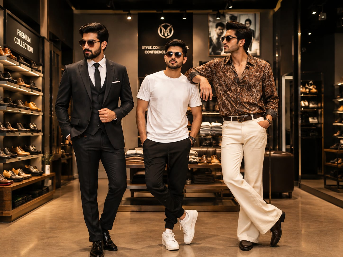 Men's formal shirts, trousers and blazers at Kalra Exclusive Bijnor